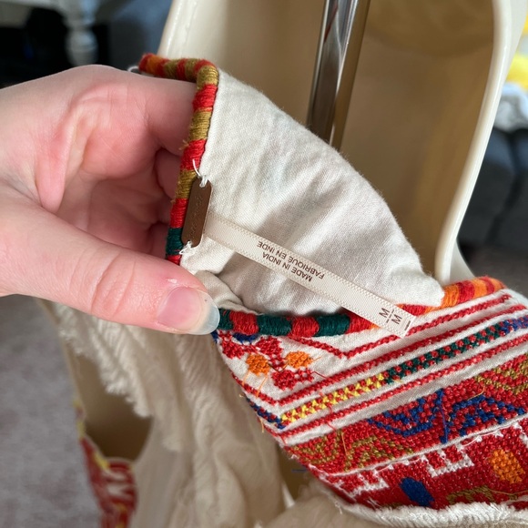 Free People Day Glow Boho Embroidered Dress - Picture 6 of 8